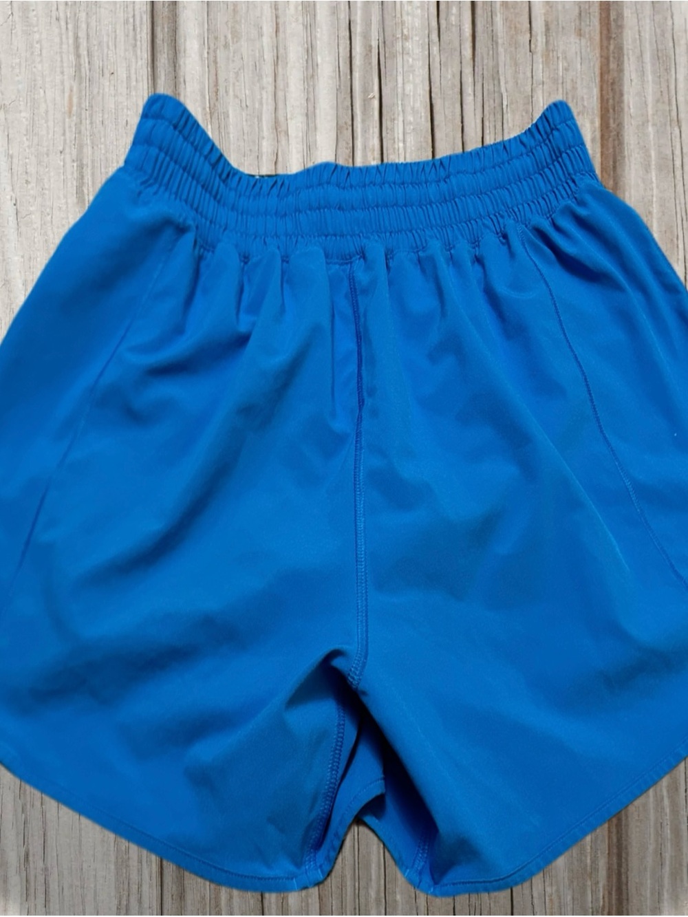 lululemon athletica Women's Electric Blue Athletic Shorts size 6 - Picture 3 of 11